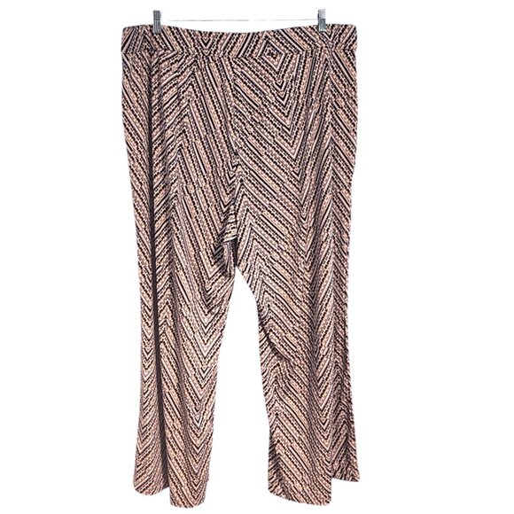 Lane Bryant Multicolored Print Pull-On Pants Size 22/24 - Picture 5 of 7